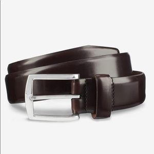 Allen Edmunds Mahogany Midland Avenue Dress Belt